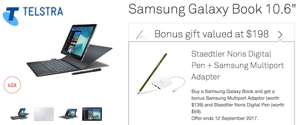 Telstra Galaxy Book 10 6