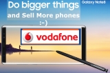 Vodafone Note8 pricing: notable trade-in credit and interest-free options