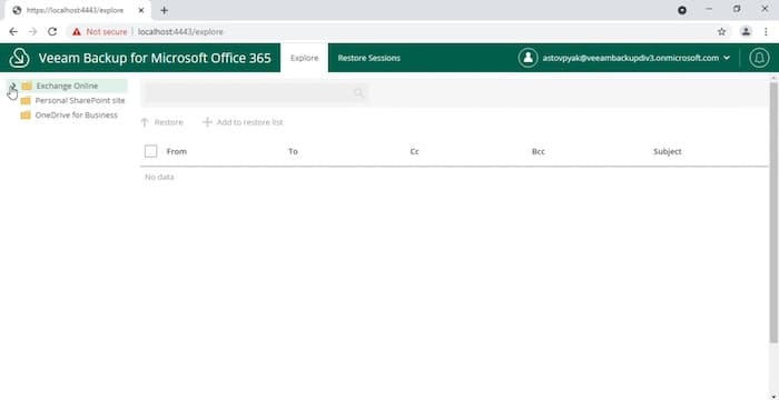 ITWIRE VEEAM BACKUP FOR MICROSOFT OFFICE 365 SELF SERVICE