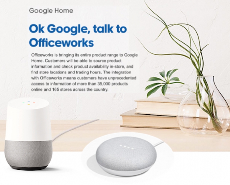 officeworks google home hub