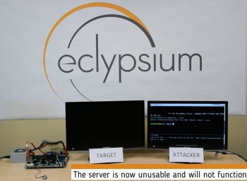 Eclypsium demonstrates the remote bricking of a server