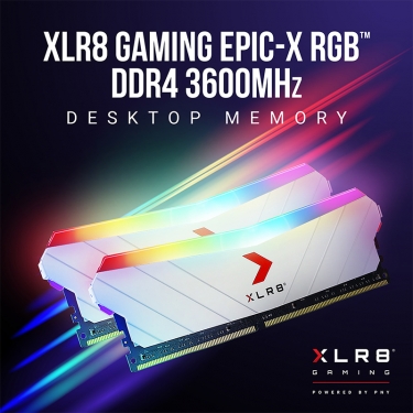 Give your PC the upgrade it deserves with PNY XLR8 Gaming EPIC-X RGB DDR4 RAM