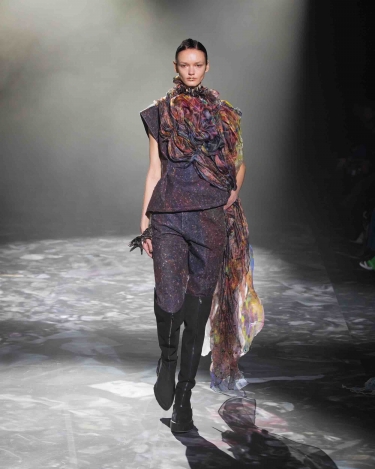 Yuima Nakazato and Epson make a case for digital textile printing at Paris Haute Couture Fashion Week