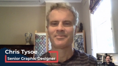 VIDEO Interview: Chris Tysoe, Senior Graphic Designer, talks design in the 2020s and beyond