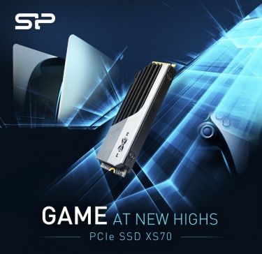 Game at new highs with the Xpower XS70 PCIe 4.0 SSD