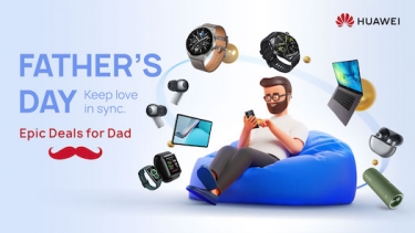 Huawei brings Father's Day gift ideas for the sporty Dad - or the Dad who needs a fitness nudge