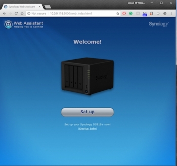 Synology DS918+ NAS not just storage, but a home server too