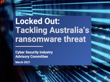 Peter Dutton launches Cyber Security Industry Advisory Committee Ransomware Paper