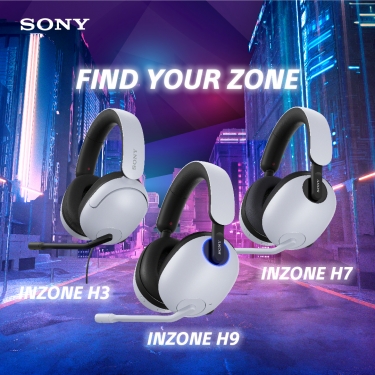 Sony Inzone gaming headsets maximises hearing quality for 'unparalleled' gaming experience